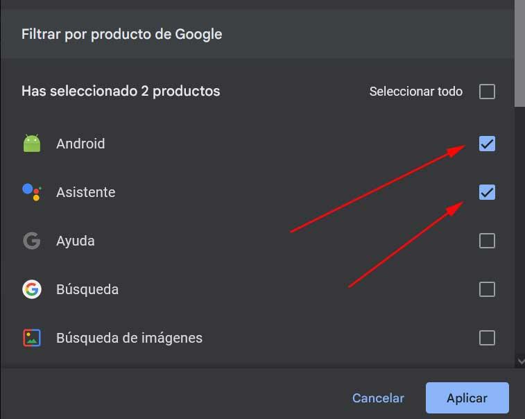 Android Asistente cuenta Google