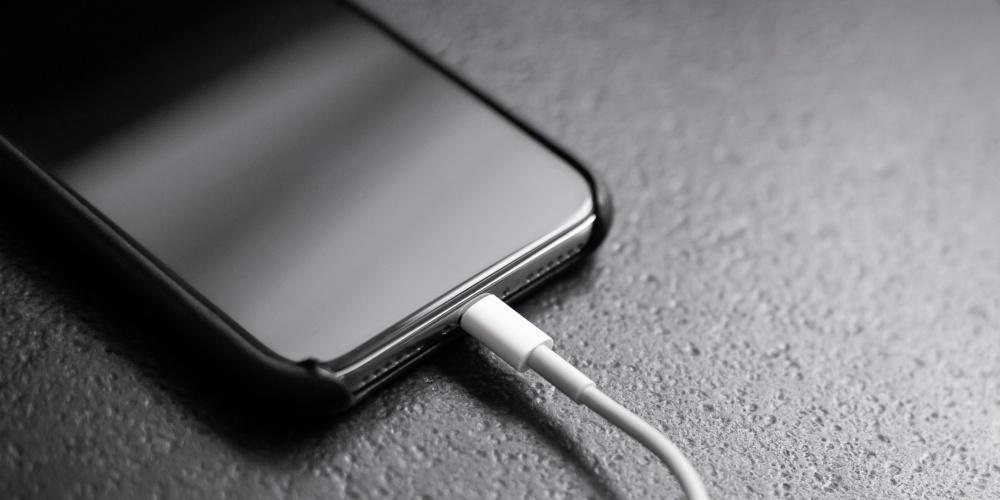 cargador cable iPhone lightning