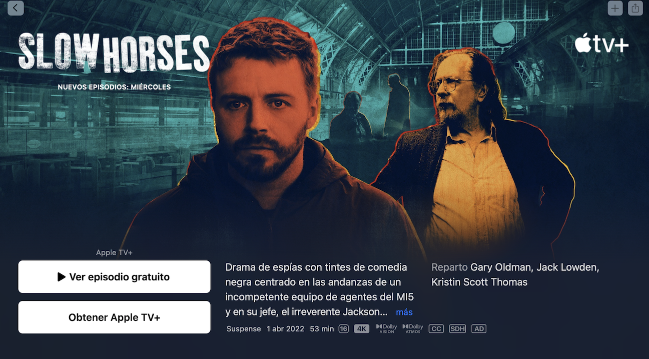 Slow Horses en Apple TV+