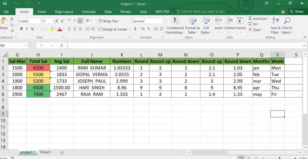 Microsoft Excel