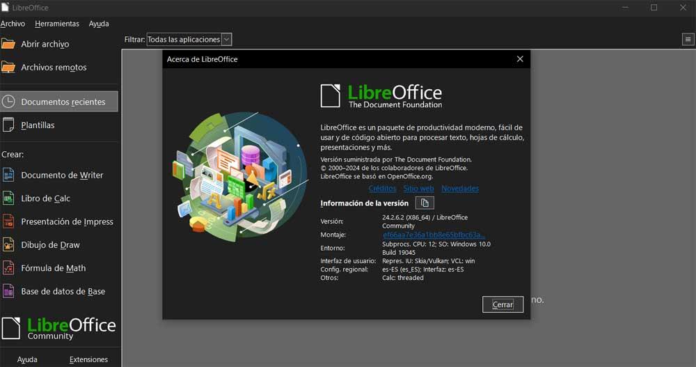 libreoffice principal