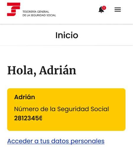 numero seguridad social