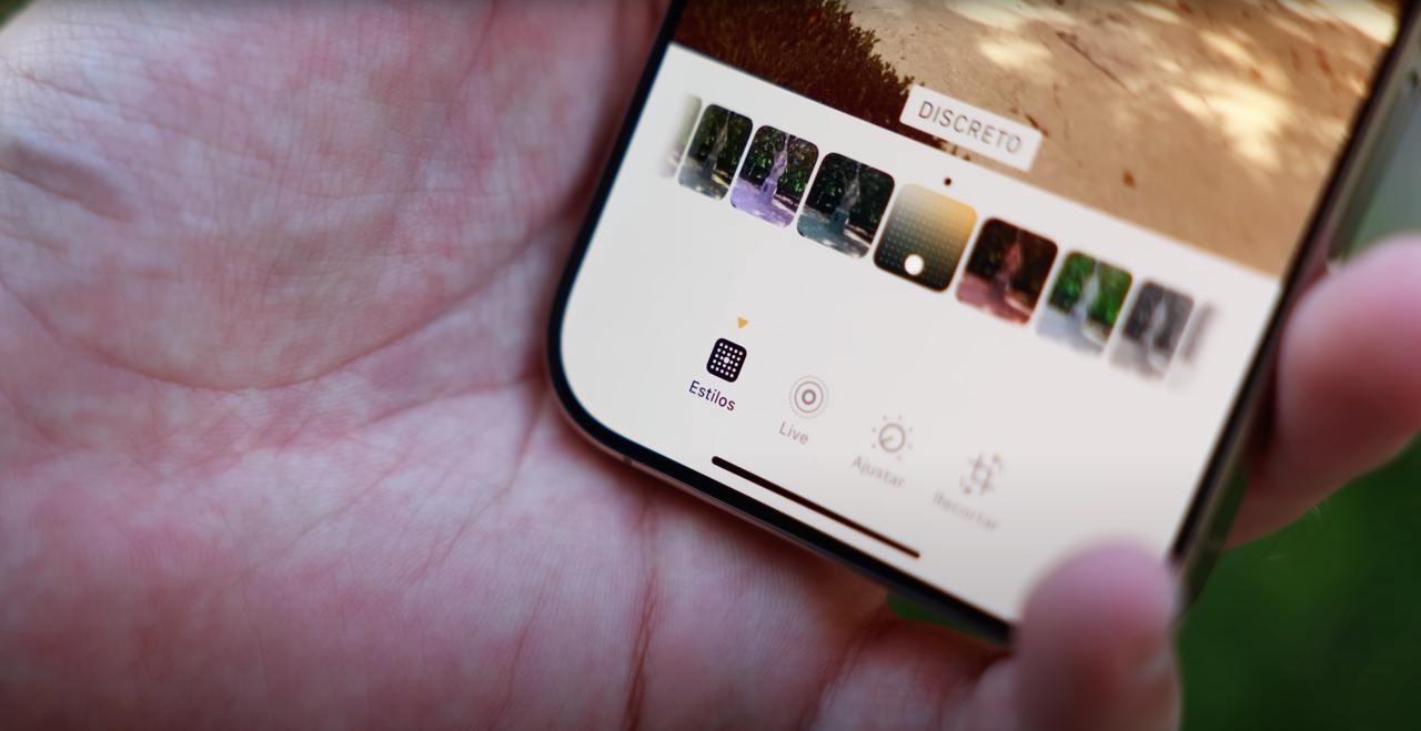 Estilos fotográficos en iPhone 16