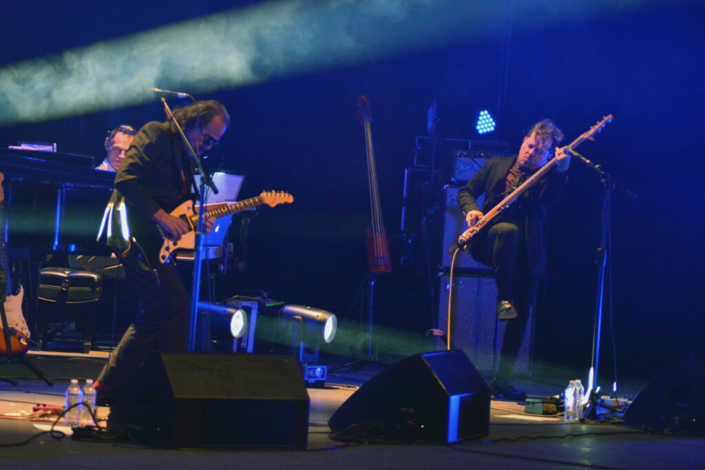 La Barranca desde el Teatro de la Ciudad presentando su álbum, Antimateria / Foto: Andre Dulché