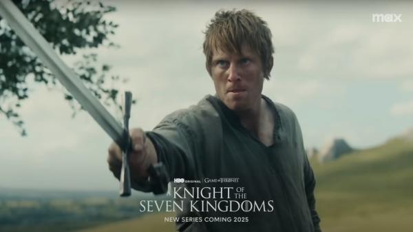 Peter Claffey como Ser Duncan 'el Alto' en 'The Knight of the Seven Kingdoms: The Hedge Knight' (Foto: HBO)