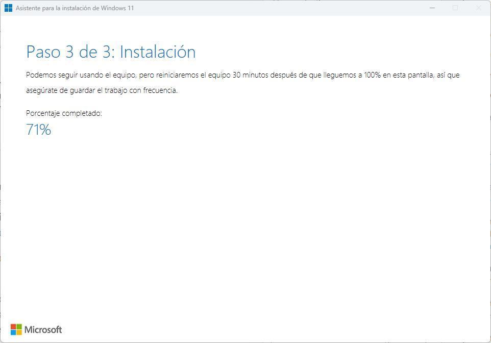 Asistente actualización Windows 11 24H2