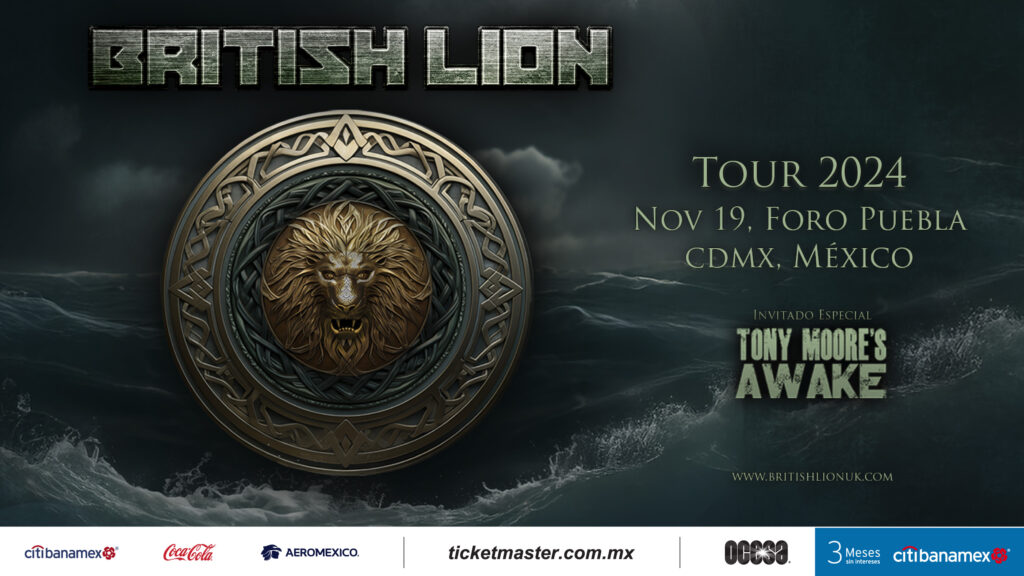 La primera vez de British Lion de Steve Harris (Iron Maiden) en la CDMX