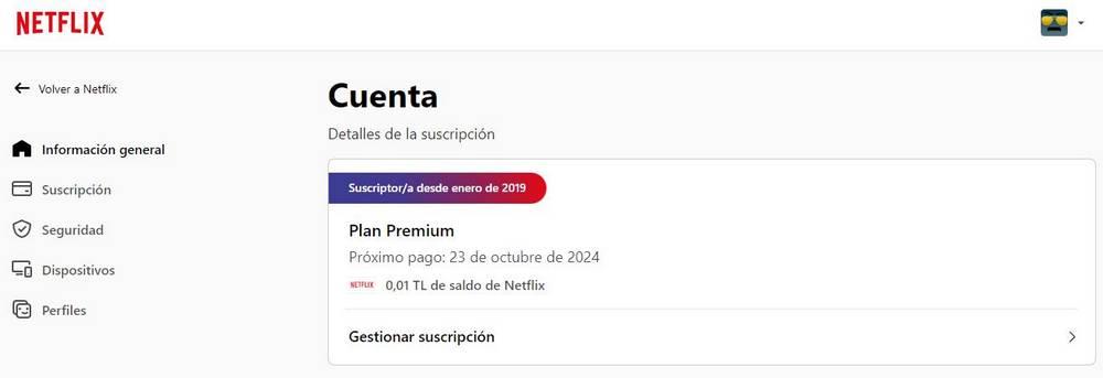 Pago recurrente Netflix