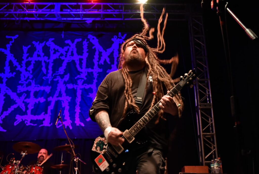 Napalm Death en el Circo Volador previo al MMF VIII en Mty. Foto Daniel Márquez