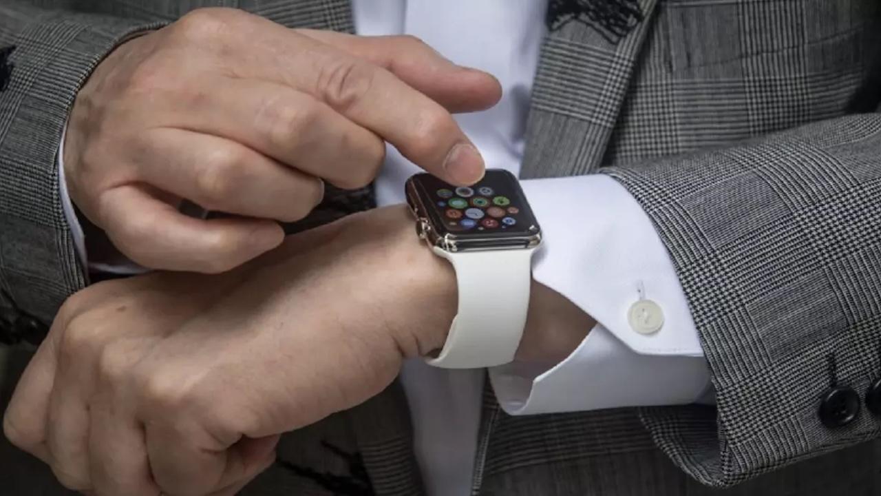 Apple Watch encendido