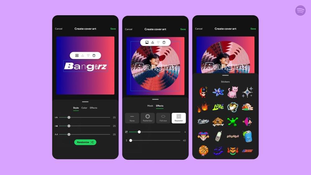 caratula personalizada lista reproduccion spotify