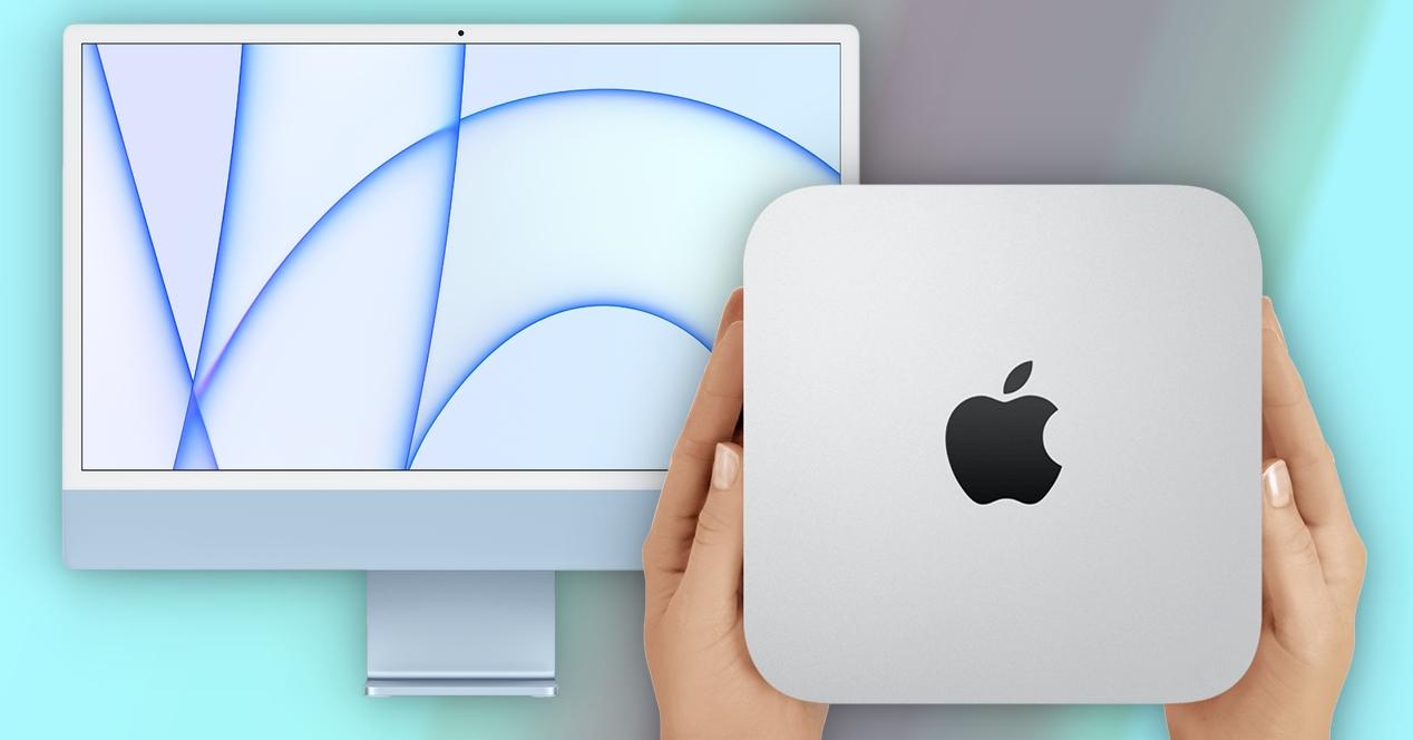 comparativa imac mac mini m1