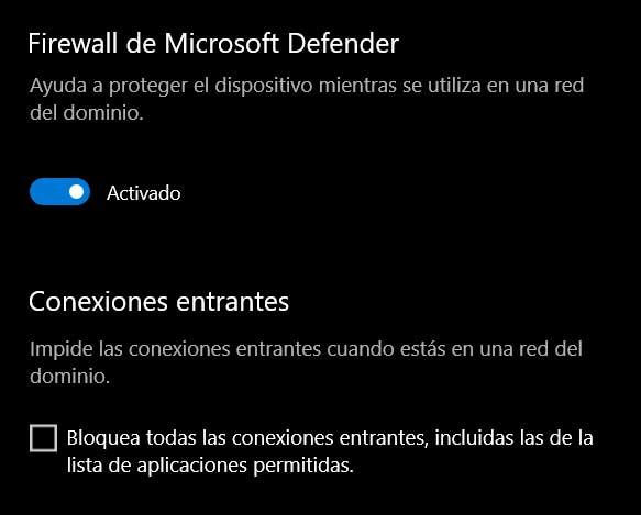 firewall defender