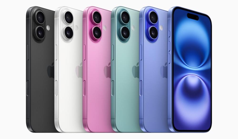 iPhone 16 colores