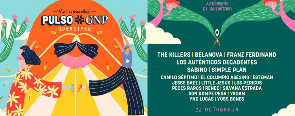 Cartel del festival Pulso GNP