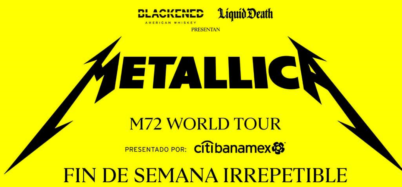 Metallica en el Estadio de GNP Seguros