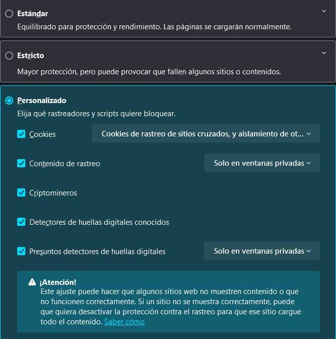 seguridad Firefox