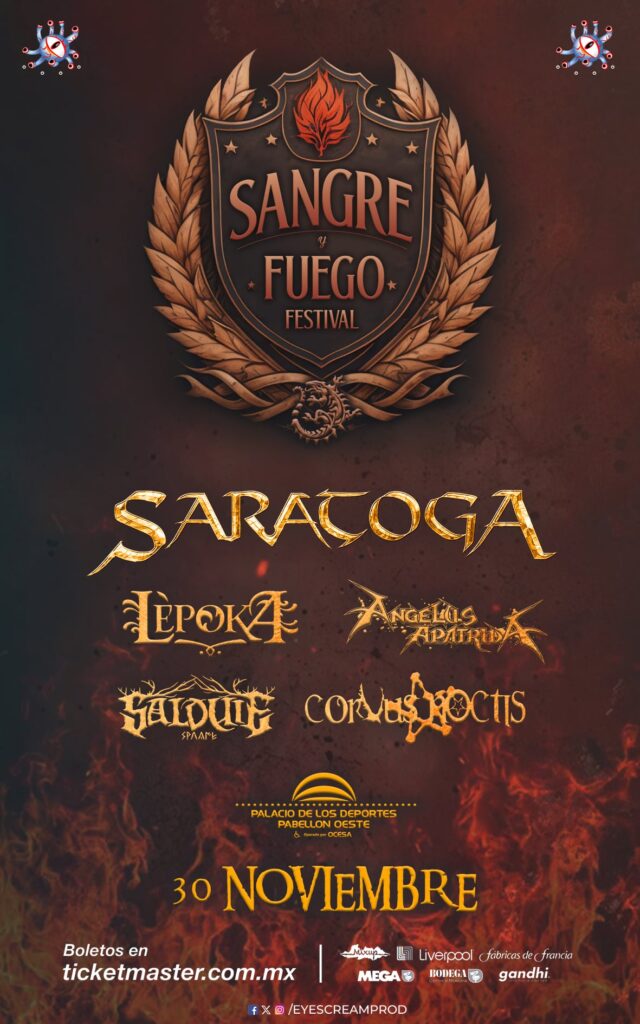 Festival Sangre y Fuego desde la CDMX