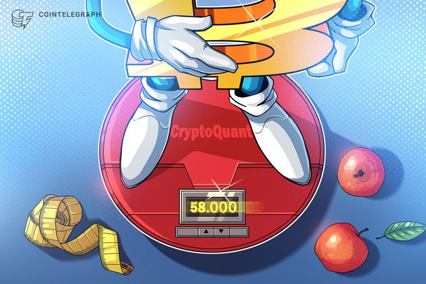 CryptoQuant: Bitcoin podría cerrar el año en 58,000 dólares por el «sobrecalentamiento» del mercado de futuros