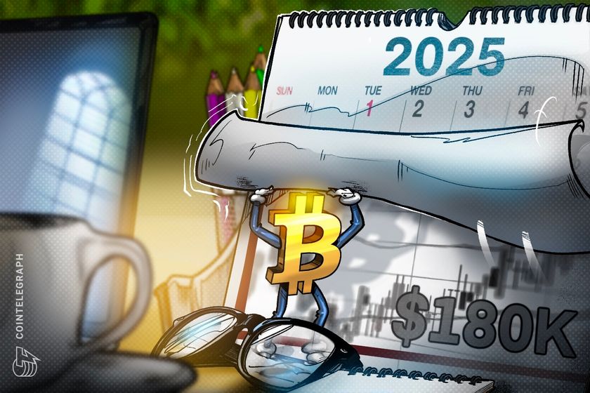 Bitcoin podría alcanzar 180,000 dólares a finales de 2025, dice fundador de TYMIO