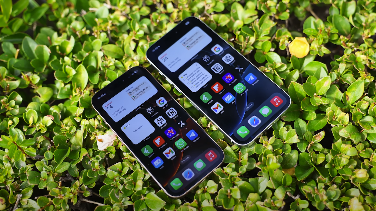 iPhone 16 Pro Max y Pro