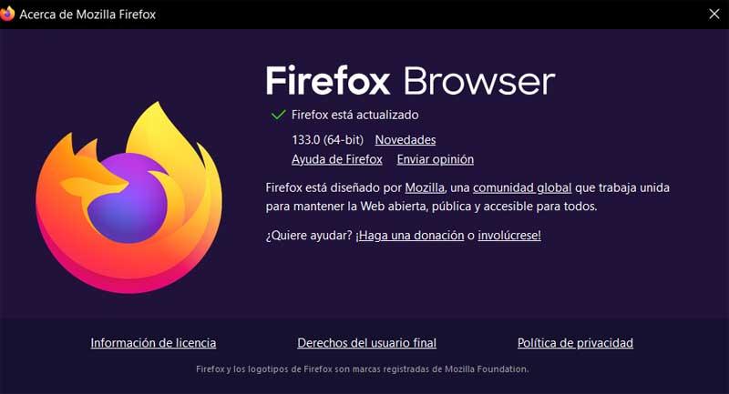 Firefox 133