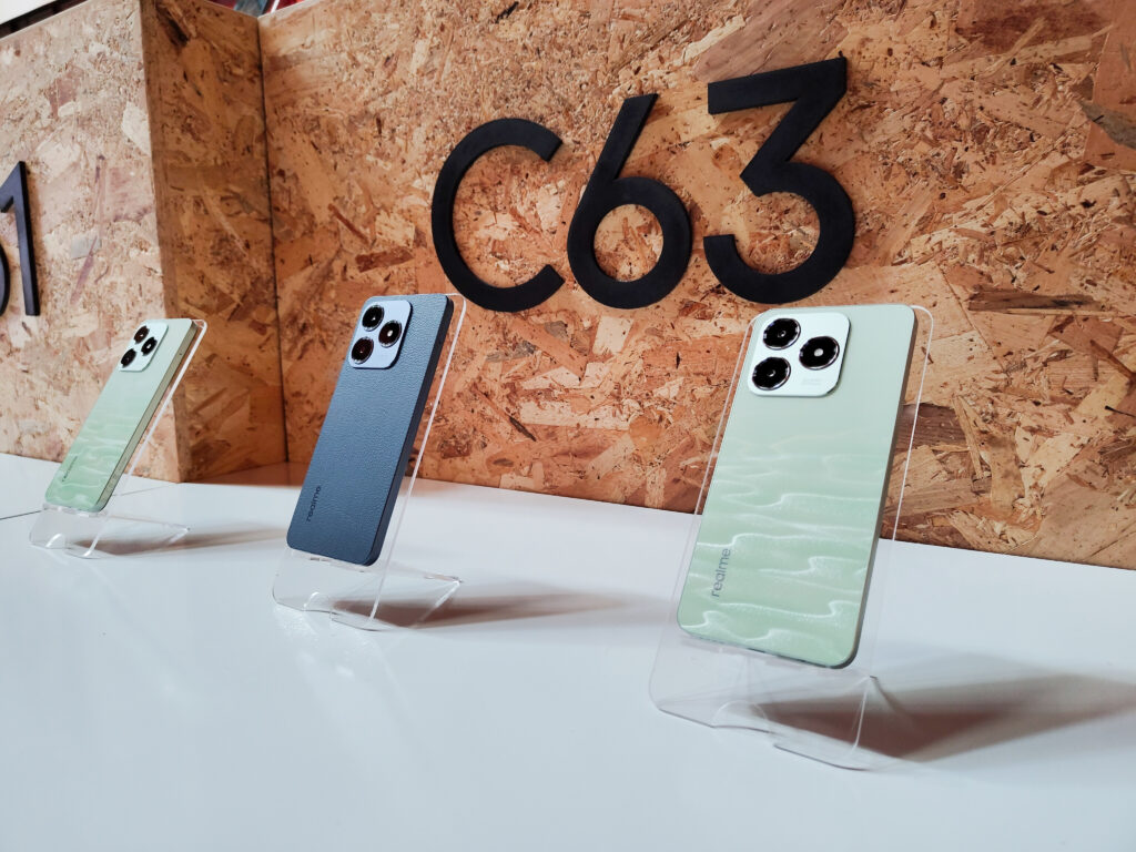 realme presentó en México sus modelos C61 y C63 / Foto: Pólvora