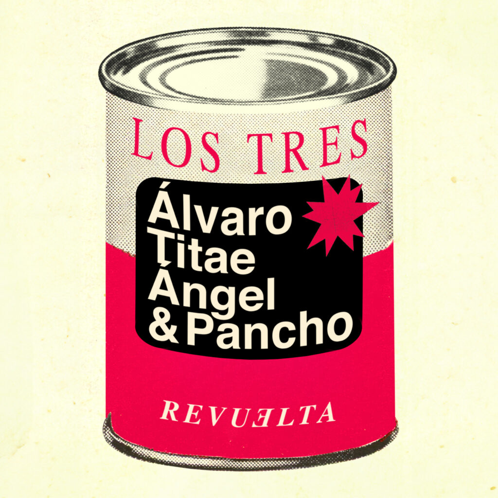 Portada del EP Revuelta de Los Tres