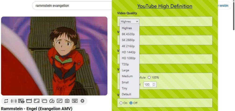 add-on youtube high definition firefox