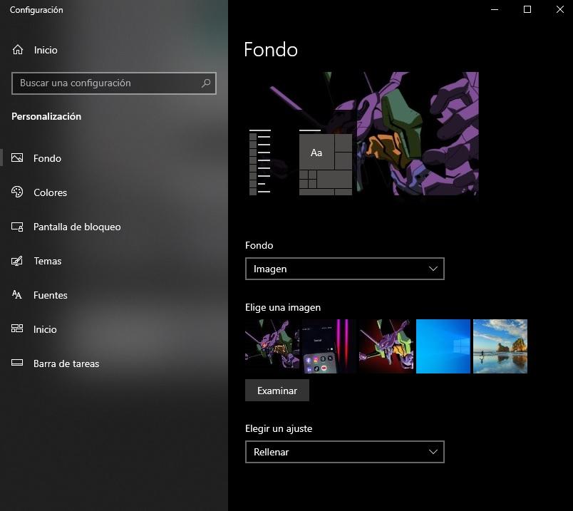 establecer varios fondos pantalla windows 10