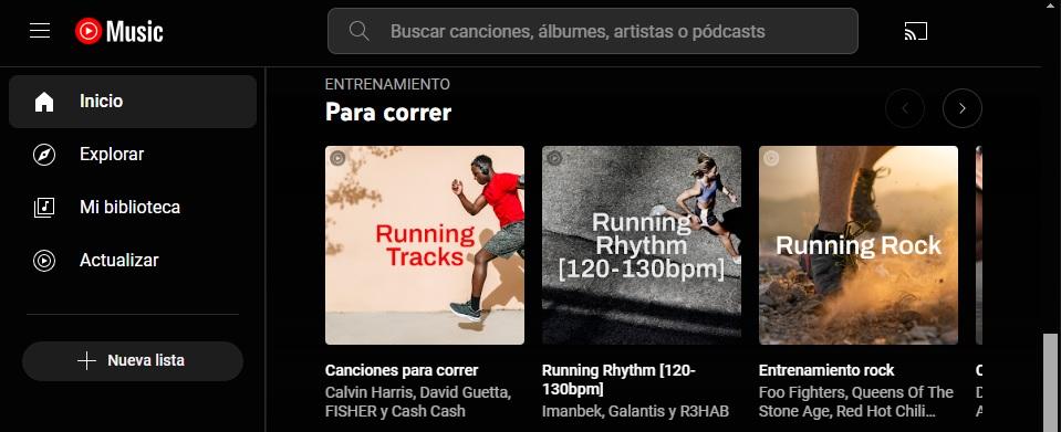 funciones youtube music