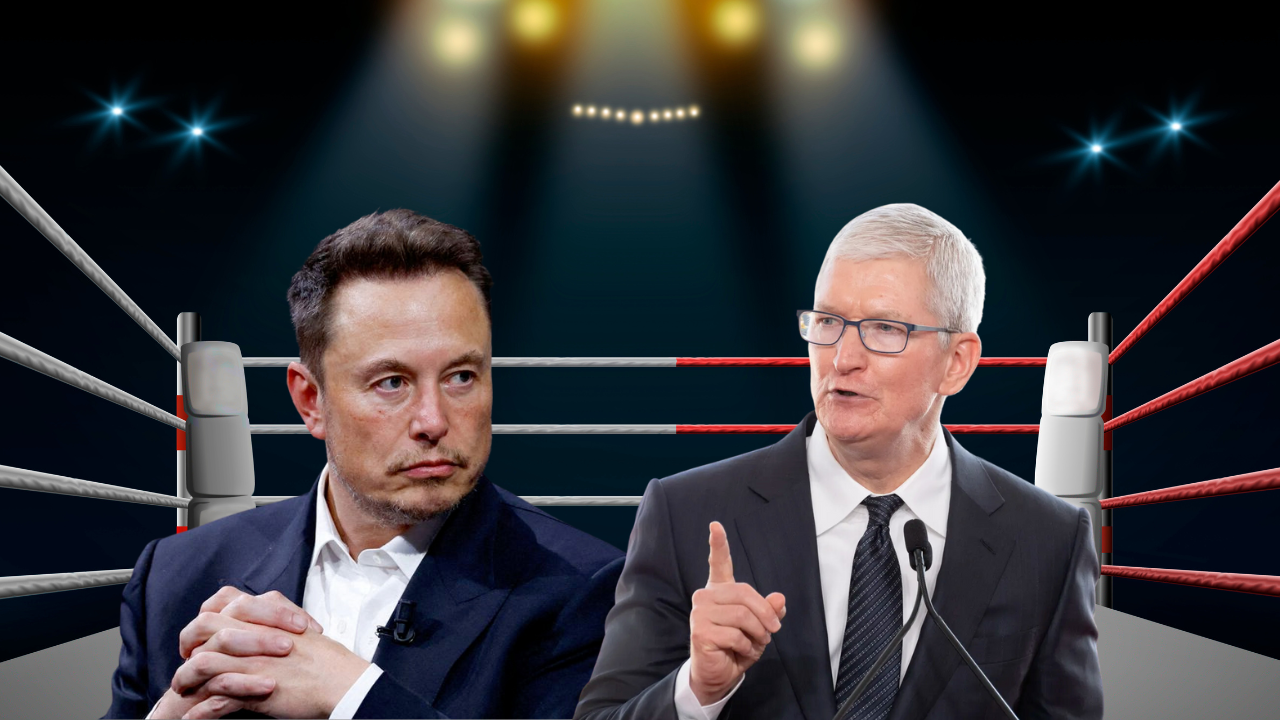 Tim Cook y Elon Musk