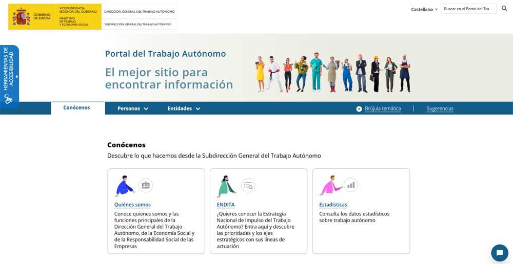 web ministerio trabajo