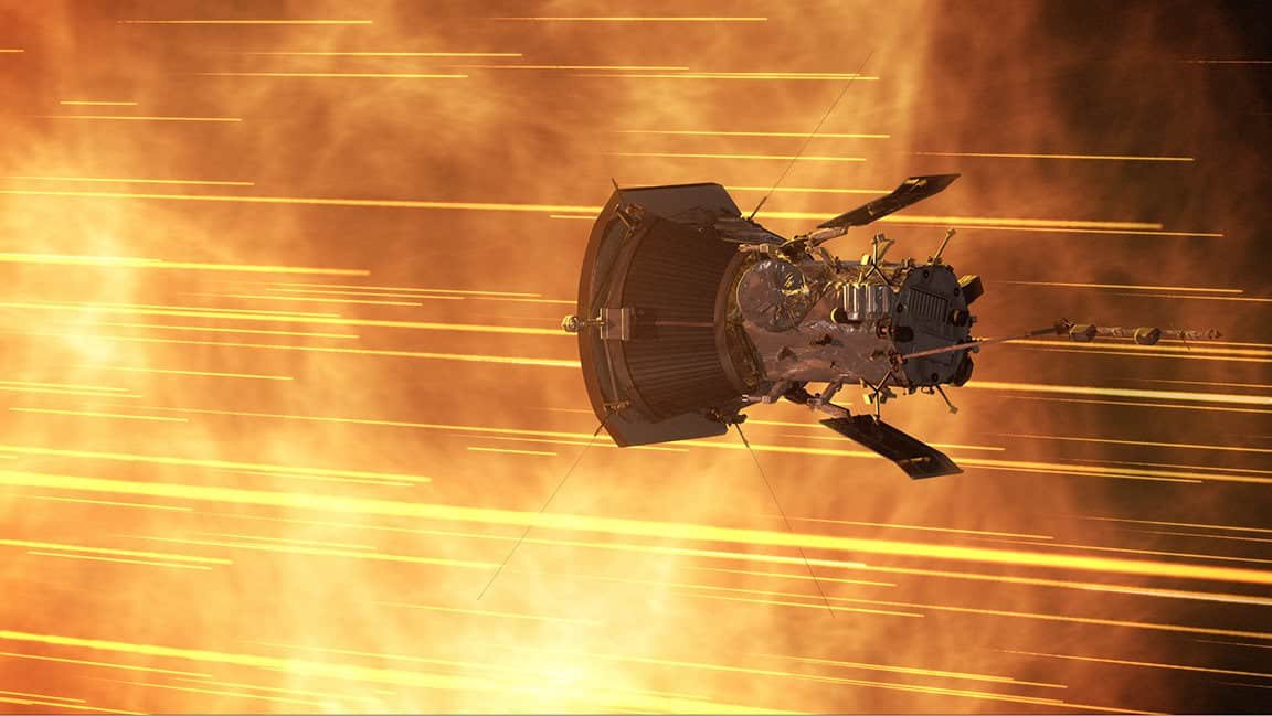 La sonda Parker Solar Probe de la NASA se acerca más que ninguna otra a la superficie del Sol de paso que se convierte en la más rápida de la historia