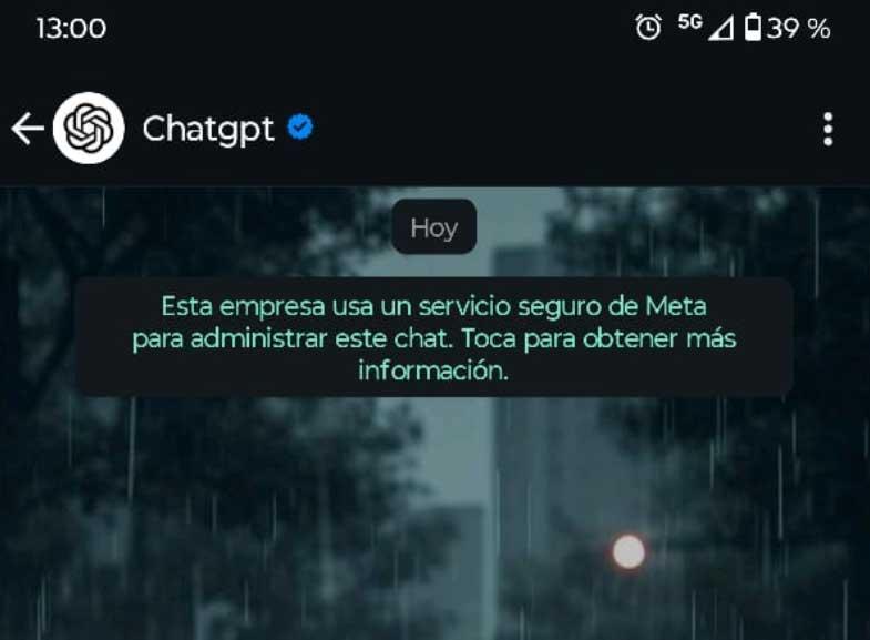 chatgpt whatsapp