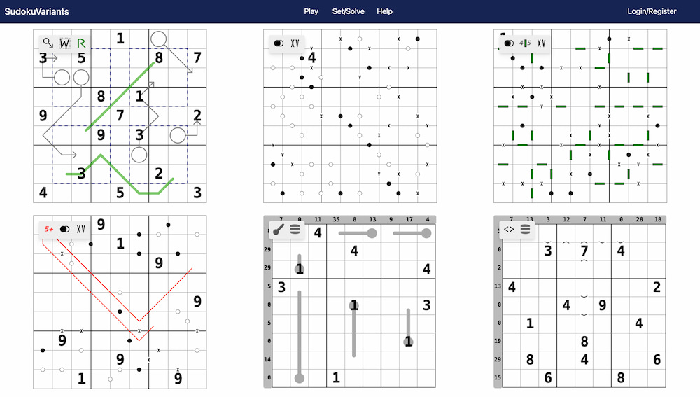 Variantes del Sudoku: 18 formas de entretenerse que van más allá de la versión clásica