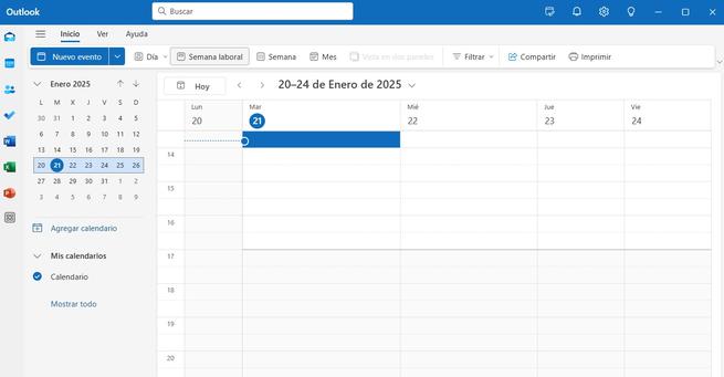 Calendario outlook