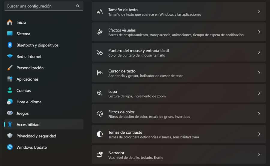 configuracion windows 11