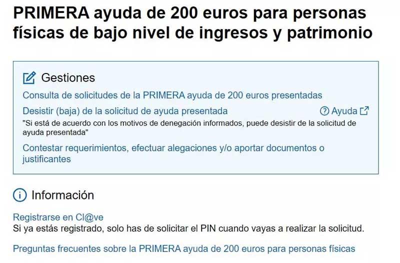 web ayuda 200 euros