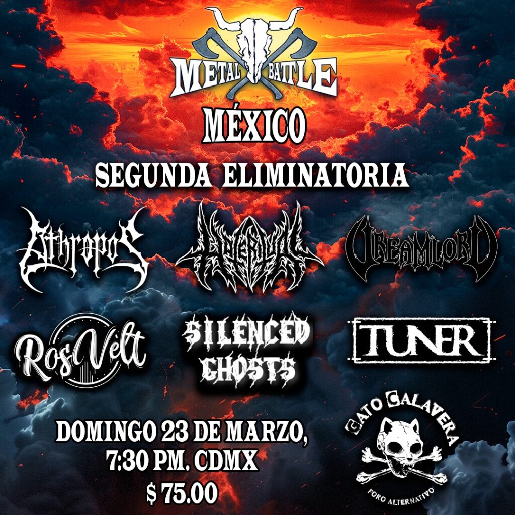 Eliminatoria 2 CDMX, WOA Metal Battle México 2025