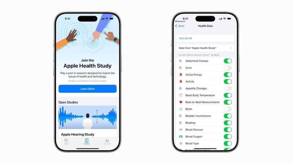 Estudio de Salud de Apple