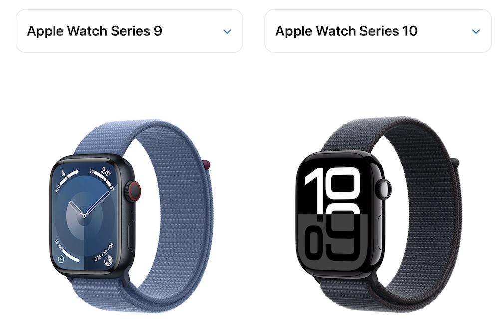 Apple Watch Series 9 y 10