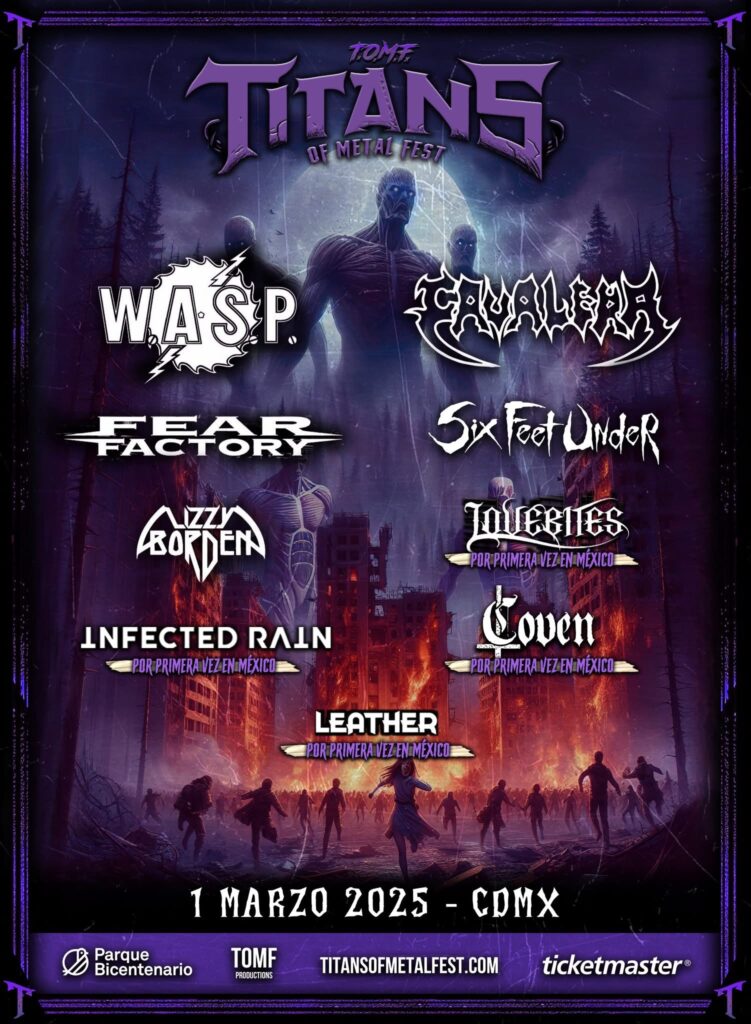 Cartel final del Titans of Metal Fest