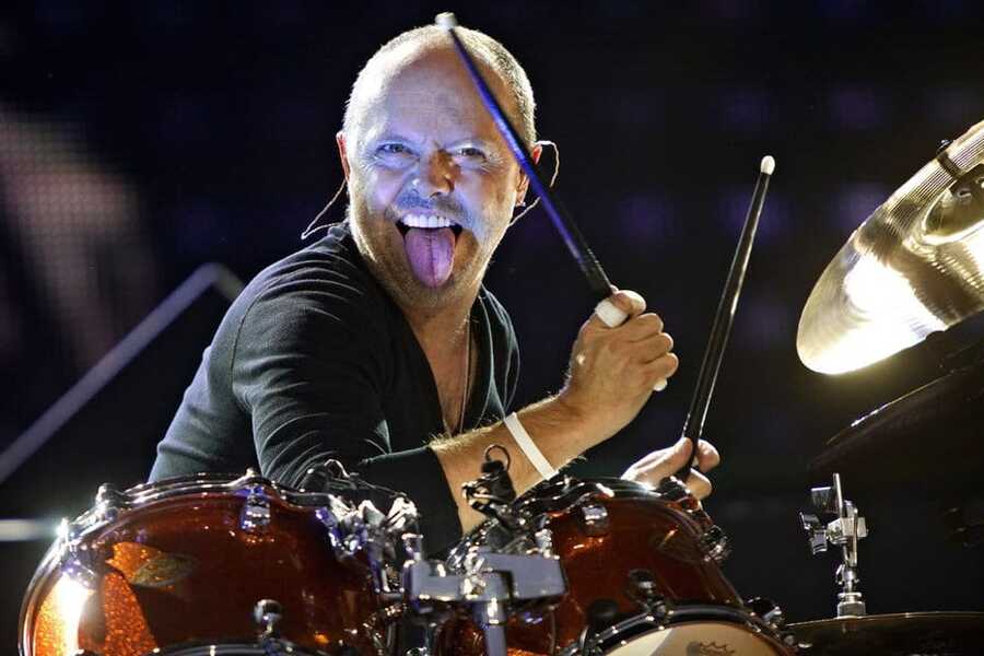 Éstos eran los discos que escuchaba Lars Ulrich, baterista de Metallica, en 1985