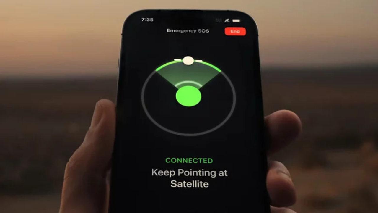 iPhone utilizando la función de emergencia SOS