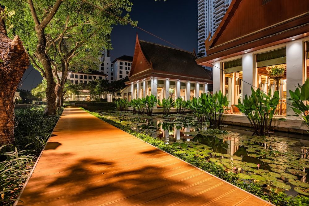 Luxury hotel Sukhothai Bangkok