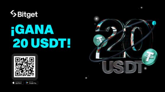 Bitget está obsequiando 20 USDT por registrarse en su plataforma