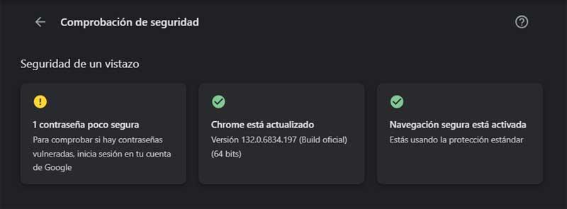 contraseñas Chrome