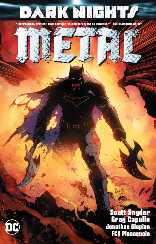 Con Dark Nights: Metal, Capullo sacó todo el lado metalero de Batman