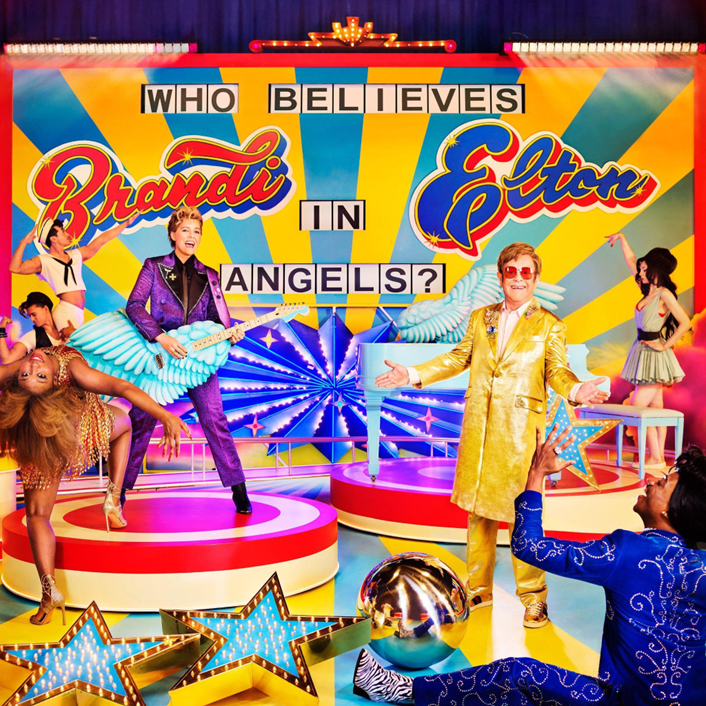 Elton John y Brandi Carlile juntos en el álbum Who Believes In Angels?